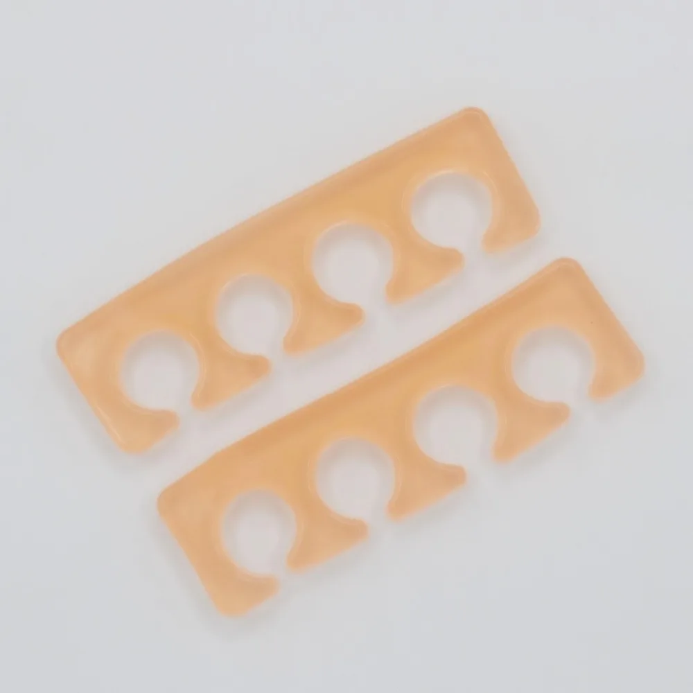 

YWK 1 Pair Soft Form Toe Separator Finger Spacer For Manicure Pedicure Nail Tool