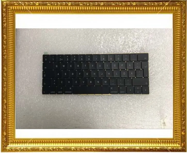 Оригинальная новая шведская клавиатура A1708 SE для Macbook Pro 13 дюймов шведский