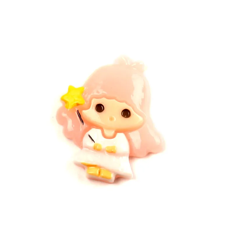 20 шт смешанные девушка из смолы и мальчик украшения ремесла Flatback Кабошон Kawaii DIY