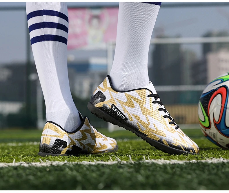 YRRFUOT Turf Indoor мужские сникерсы Дети Мальчики бутсы футбольные бутсы кроссовки оригинальные взрослые футбольные бутсы 30-44 тренировочная обувь