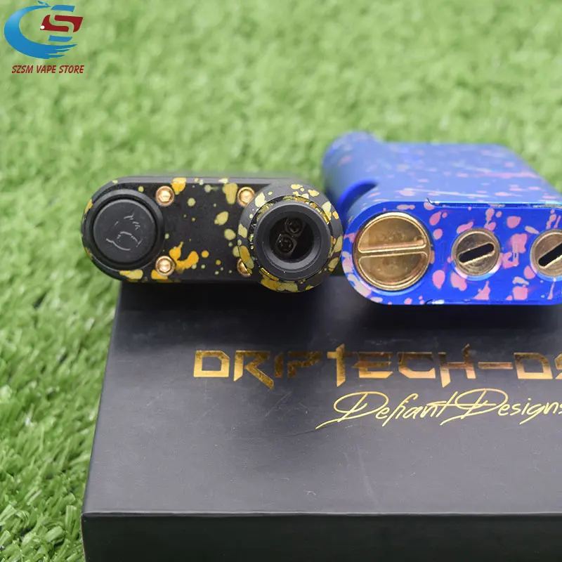Электронная сигарета 528 Custom Driptech DS BF box kit 2*18650 батареи в параллельном алюминиевом