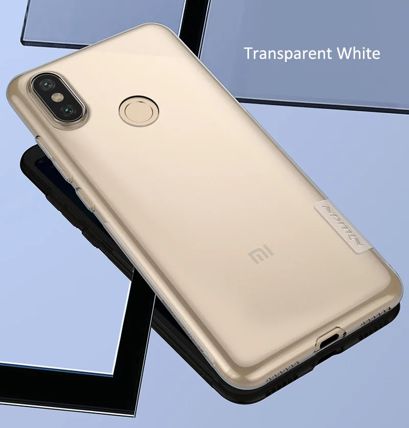 Nillkin Nature Transparent Clear Case For Xiaomi Mi A2 Lite Mi6X Soft TPU Cover |