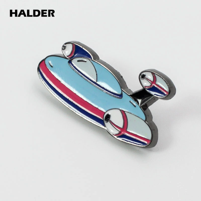BR0007 HALDER, Мультяшные модные ювелирные изделия, Вселенная, астронавт, космический корабль, планеты, ракета, броши, космос, булавки, Нагрудный значок, одежда