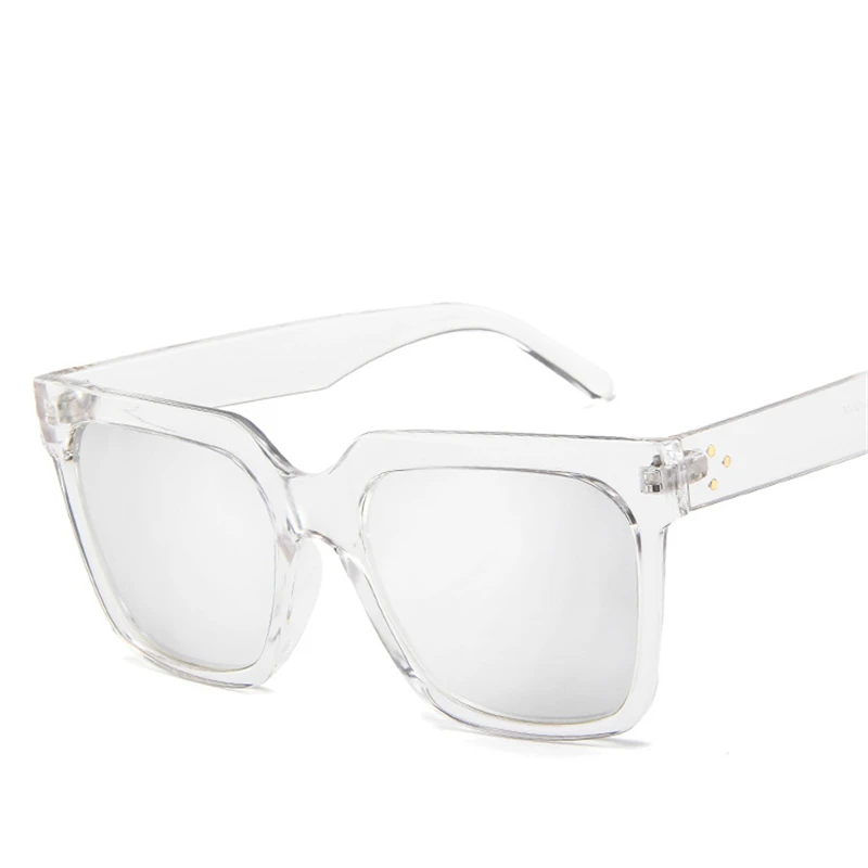 Женские квадратные солнцезащитные очки Lunette брендовые с заклепками UV400 5365R 2019
