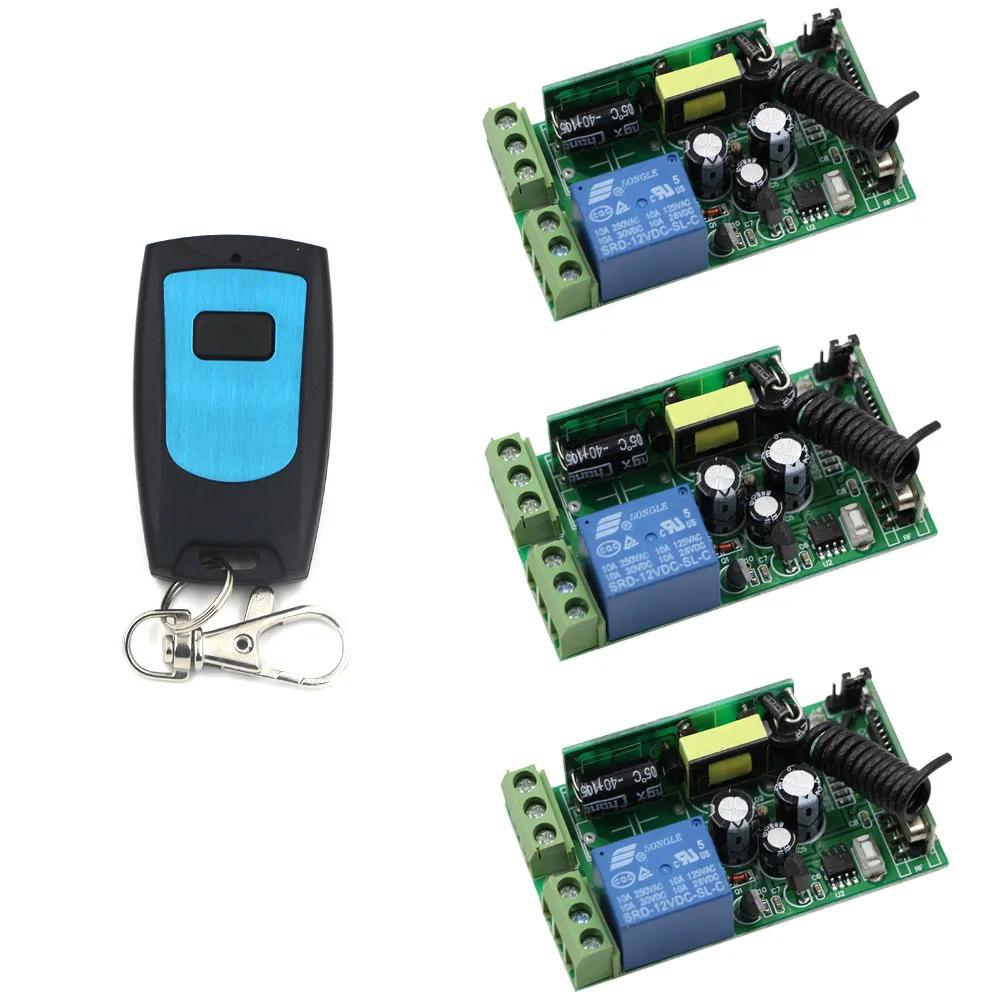 

AC 85V 110V 220V 250V 1CH RF Беспроводная система дистанционного управления радио беспроводной переключатель освещения 315 Mhz/433 Mhz приемник передатчик
