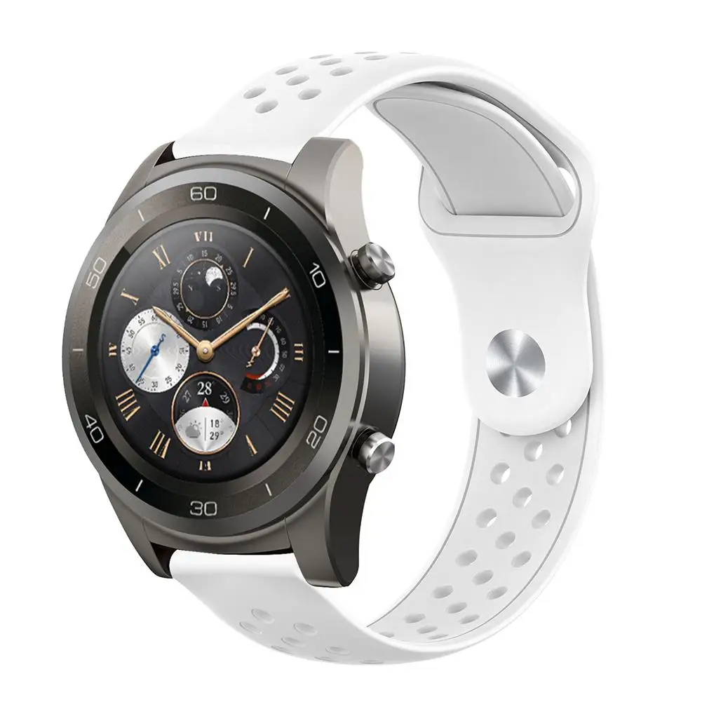 22 мм умные часы с силиконовым ремешком ремешок сменный Браслет для huawei Watch GT/2 Pro/Honor Watch Magic Watch аксессуары