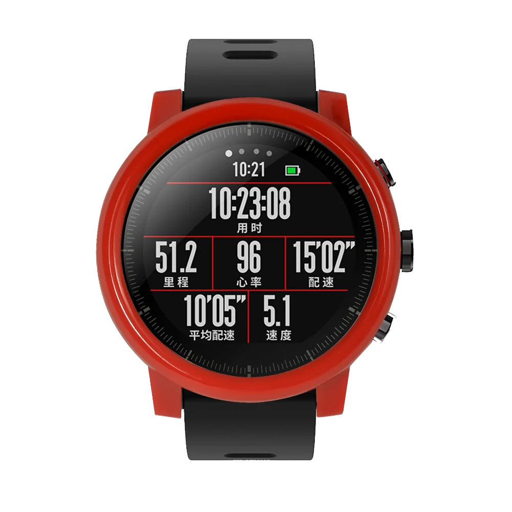 Тонкий чехол из поликарбоната FIFATA для Huami / Amazfit /Stratos /Smart Watch 2/2S Носимых устройств