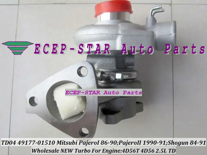 TD04 49177 01510 01511 турбокомпрессор с масляным охлаждением для Mitsubishi Pajero L200 L300 Delica Shogun