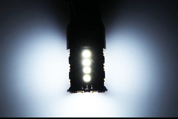 Нет Hyper Flash 3157 светодиодный Canbus 1157 7443 горки Белый/янтарный светодиодный лампы для дневных ходовых огней/поворотных сигнальных огней 12 В светодиодный