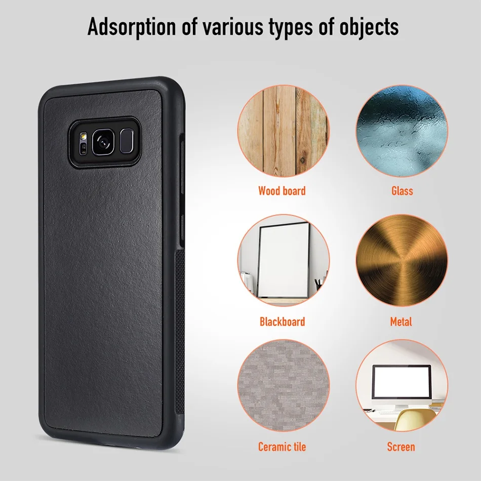 Kisscase COOL Анти тяжести чехол для iPhone X 8 7 6 6 S plus 5 5S Адсорбирующихся чехол для Samsung Galaxy S6 S7 край S8 plus Примечание 5 для Huawei P9 чехол на айфон 5s 6 7 8 X Ten чехлы на айфон 5s For iPhone X