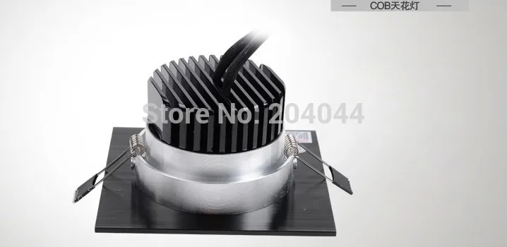 Потолочный светильник 10 шт./лот квадратный светодиодный Cob с Epistar Power Led 500lm Ip20 Oem