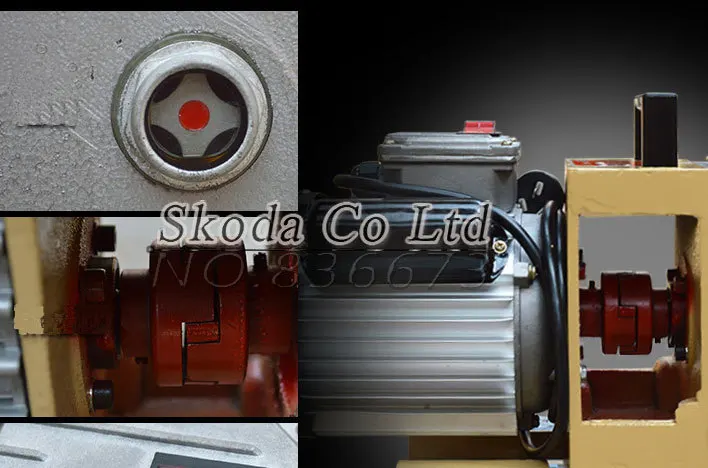 Прямой двухступенчатый поворотный воздушный вакуумный насос с лопастями