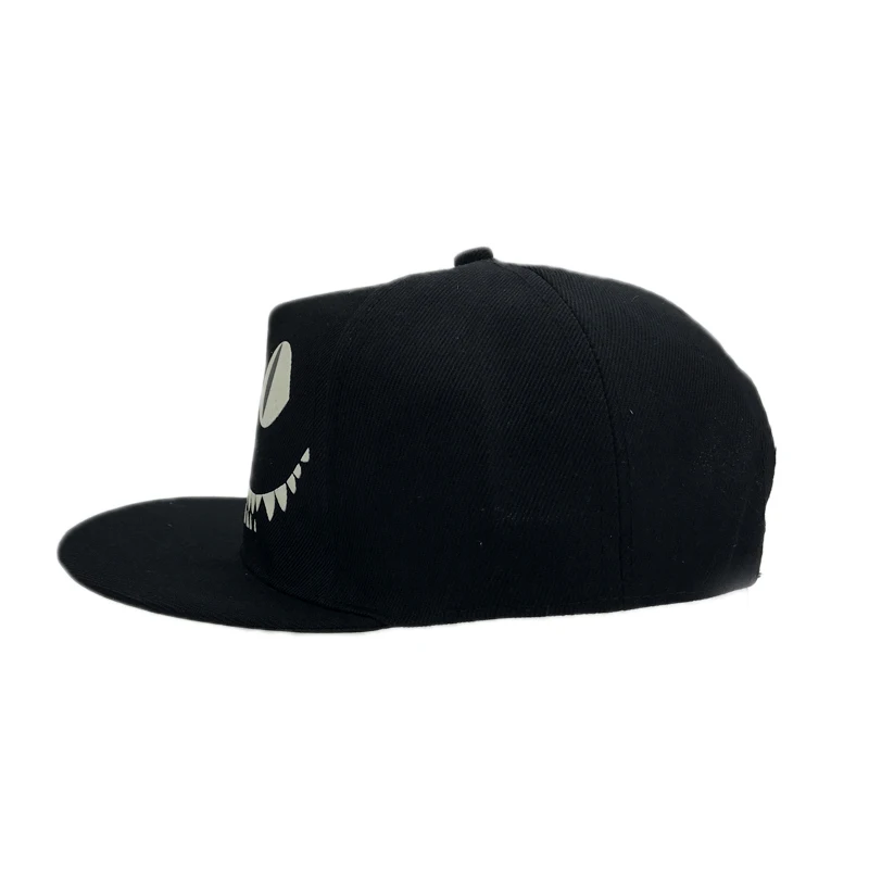 Прохладный светящиеся бейсболки Snapback Шапки Для мужчин женщин Повседневное