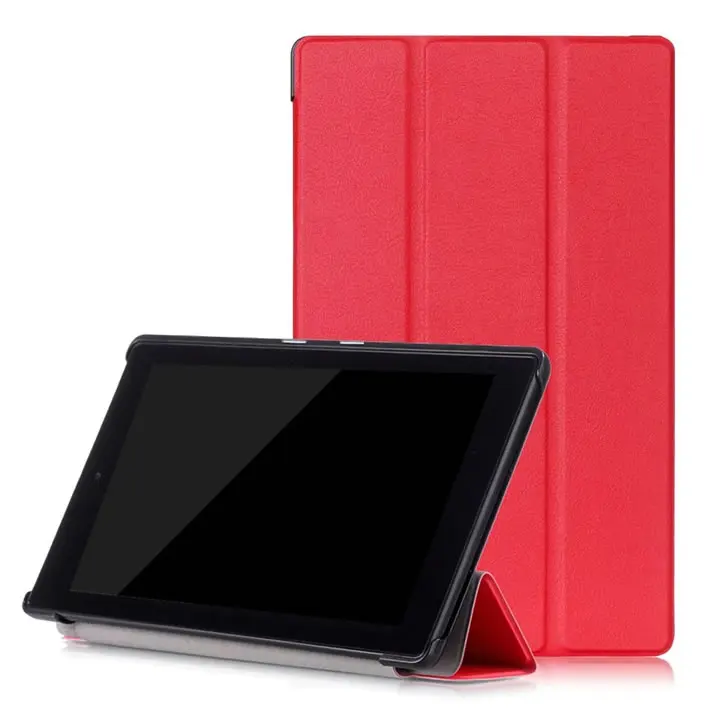 Магнитный чехол для сна/пробуждения из искусственной кожи Smart Cover Amazon New Fire HD 8 2016