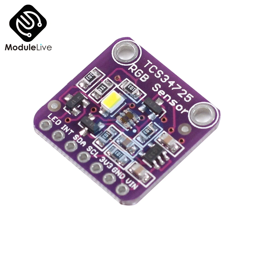 TCS34725 маломощный ик-фильтр с блокировкой цифровой RGB датчик цвета света