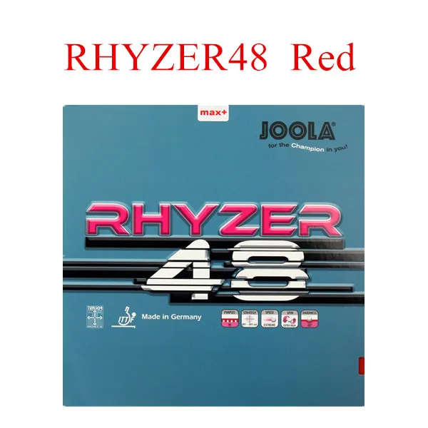 48 Red Joola RHYZER 43/48( Новинка) Настольный теннис резиновая губка для пинг-понга Tenis De Mesa - Цвет: 48 Red