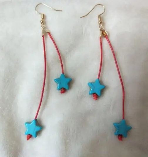 Ed 0340 2017 новые Горячие ретро модные красные восковые линии Дизайн зеленые звезды