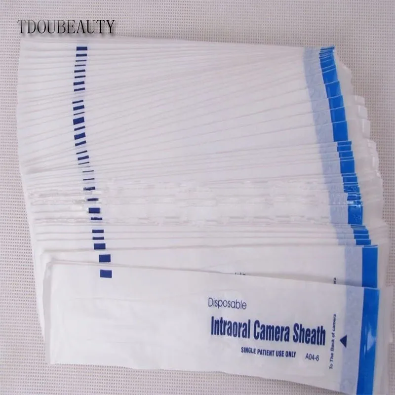 

TDOUBEAUTY 1000 PCS Hot Sale and Widely Used Intraoral Camera Sleeve Sheath Cover for 5.0 Mega Pixels 6 LED with Free Shipping
