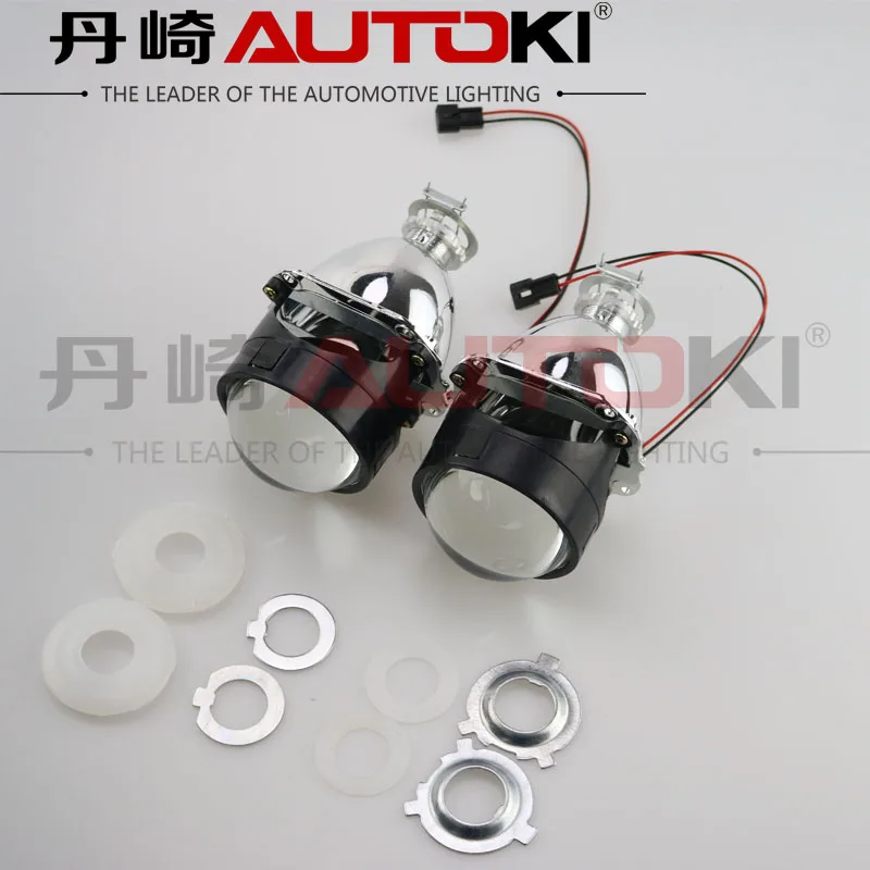 

Free Shipping Autoki 2.5 inches H1 Mini HID Bi-xenon Projector Lens LHD RHD for Auto Headlight H4 H7 H11 9005 9006