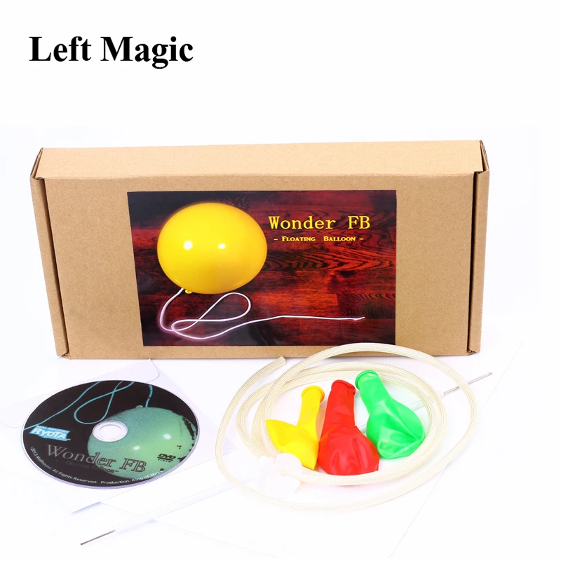 

Wonder Floating Balloon By RYOTA ( DVD+GIMMICK ) - Magic Tricks FB Magic Balloon Props Stage Illusion Comedy Toys For Party
