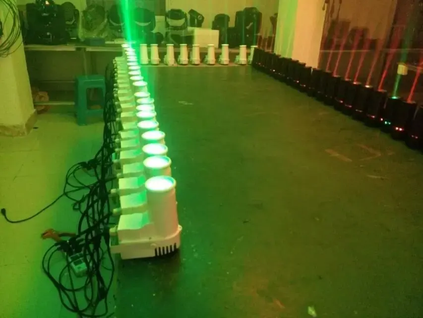 Светодиодный светильник для сцены TIPTOP 10 Вт светодиодный DMX 512 Управление 6