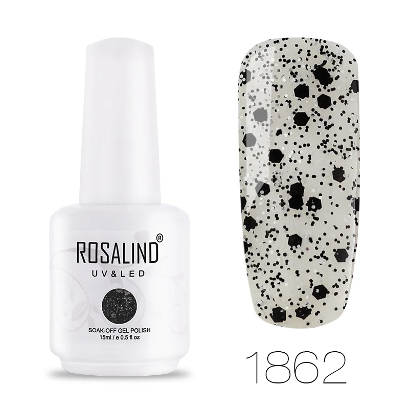 RH1862 ROSALIND гель 1S 15 мл Гель-лак замачиваемый лак для ногтей 1534-1864 полувернис постоянный УФ светодиодный Гель-лак - Цвет: RH1862