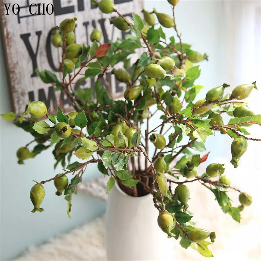 Йо Чо украшения для дома стола фруктов Рождественское украшение искусственный
