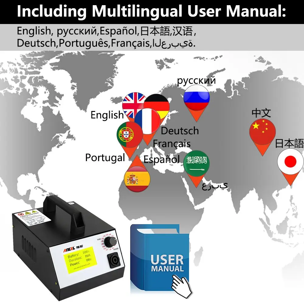 PDR007 PDR контрольные световые инструменты автомобильные Наборы инструментов для