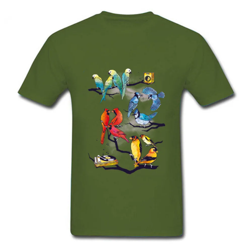 Футболка мужская с надписью The Bird is the Word рубашка коротким рукавом и World Hi-Fashion