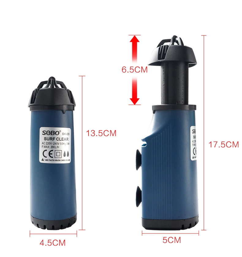 SOBO Fish Tank Degreaser Water Purifier For Removing Oil Film On Surface Of Aquarium Intelligent Biochemical Filtration | Дом и сад