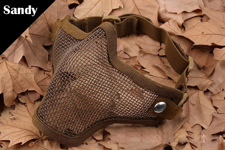 1 шт. маска на половину лица с черепом из стальной проволоки|nerf mask|nerf piecesnerf tactical |