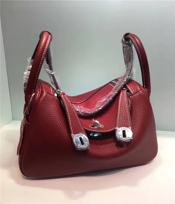 burgundy Kafunila, роскошные Брендовые женские сумки, известный дизайнер, сумки доктора, натуральная кожа, винтажные сумки через плечо для женщин - Цвет: burgundy