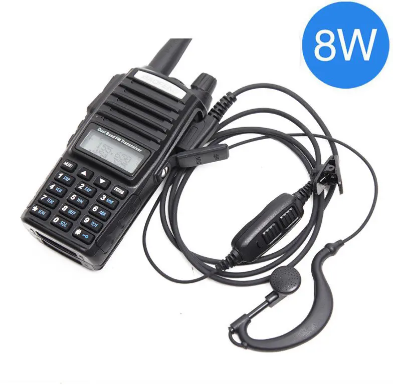 

For 2021 Baofeng UV-82 Plus 8W 10KM Long Range Powerful Walkie Talkie Portable CB vhf/uhf ptt two way Radio Amador 8 watts of