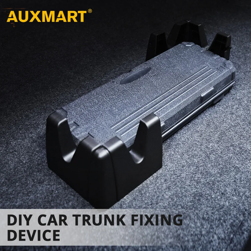 AUXMART 4 шт. в наборе Универсальный Автомобильный багажник Автомобильный задний дефлектор Держатель Фиксатор грузовой ящик Органайзер стойка фиксированные инструменты L форма ABS