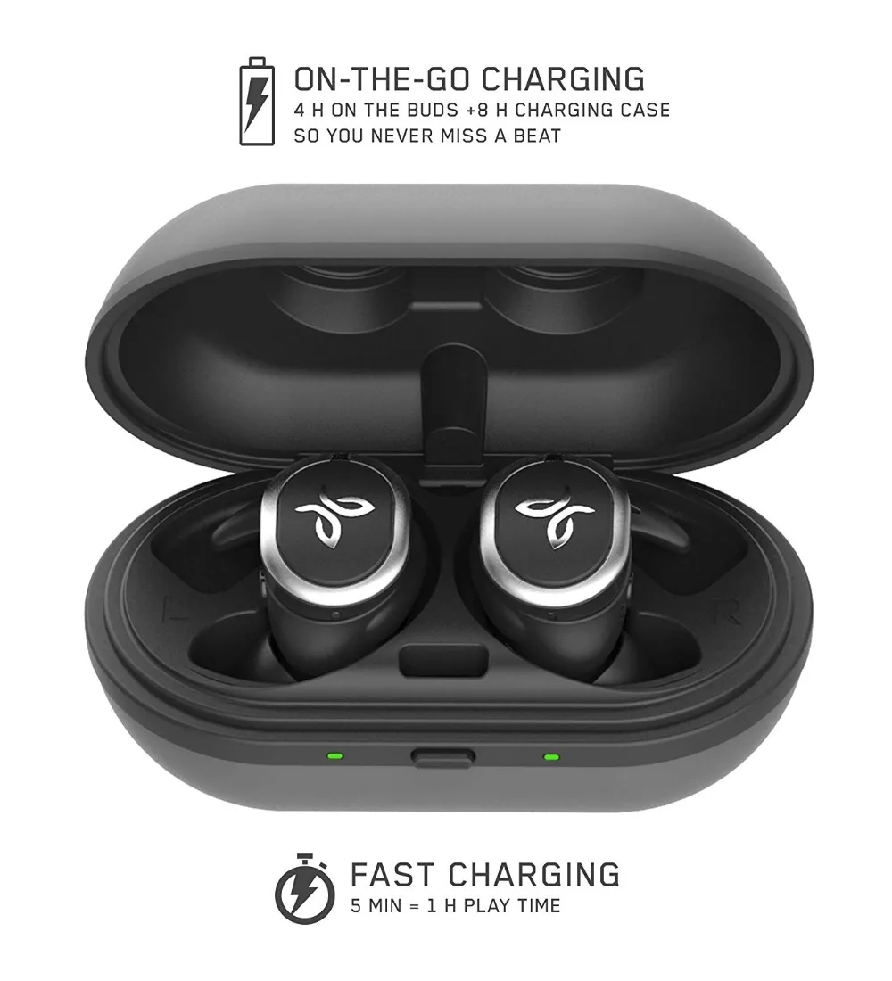 Jaybird RUN True беспроводные наушники для бега безопасные подходят защиты от пота и