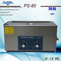ultrasonic cleaner 22l ps 80 ac110220v the king of the circuit board metal parts cleaning equipment with basket