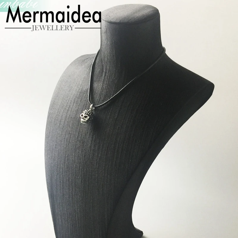 Necklace Skull Trendy Gift Women Men DIY Jewelry silver plated Fashion Wholesale | Украшения и аксессуары