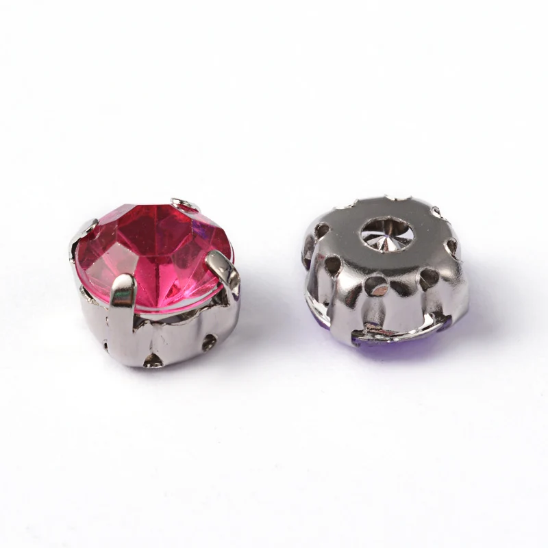 

Mixed Color Acrylic Luster Rhinestone Montee Beads with Brass Findings, Five-Holes, 5x5x4mm, Hole: 1~1.5mm,about 2000pcs