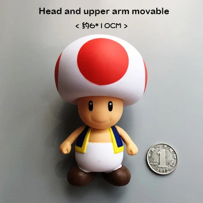 3D Super Mario Bros магниты на холодильник магнит стикер сообщений взрослый человек Девочка Мальчик Дети игрушка подарок на день рождения - Цвет: Q