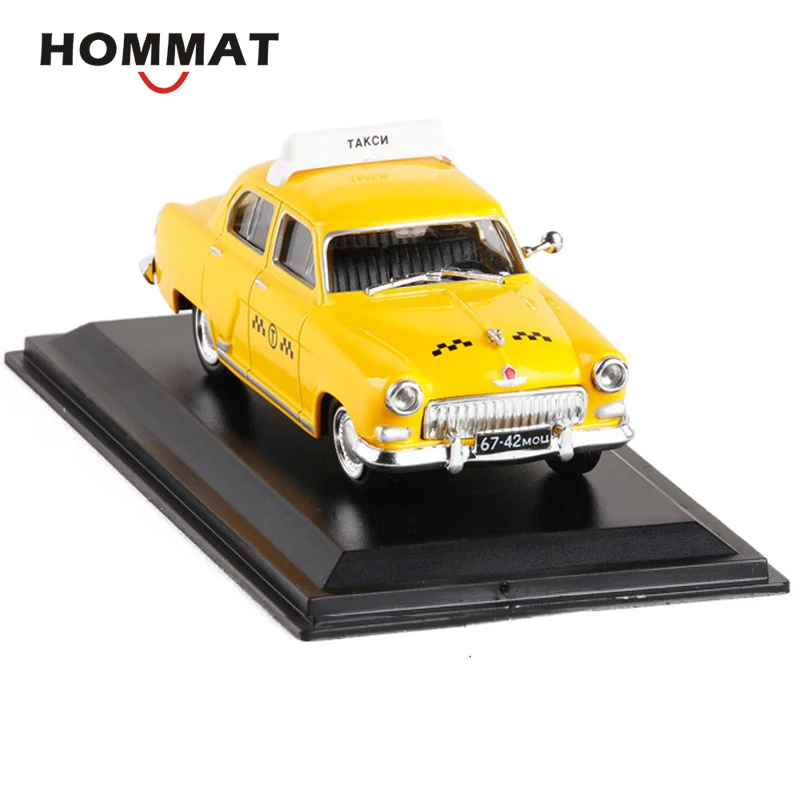 HOMMAT имитация 1:43 винтажная модель искусственного газа Volga 1956 Москва такси кабина