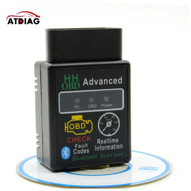 DHL 50 шт в наборе мини ELM327 OBD2 Bluetooth V2.1 Интерфейс работает на Android Крутящий момент
