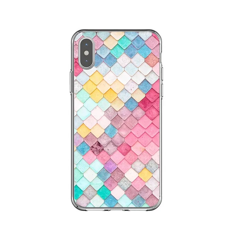 Твердый чехол для iPhone X 5 5S SE 6 6S Plus 7 8 XS Max XR с цветочным принтом в виде листьев