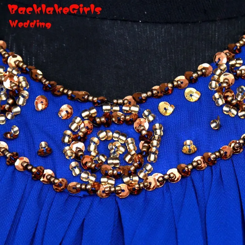 100% настоящее аватар элегантный Вечернее Платье A-Line Холтер Шеи С Плеча Шифон Пром