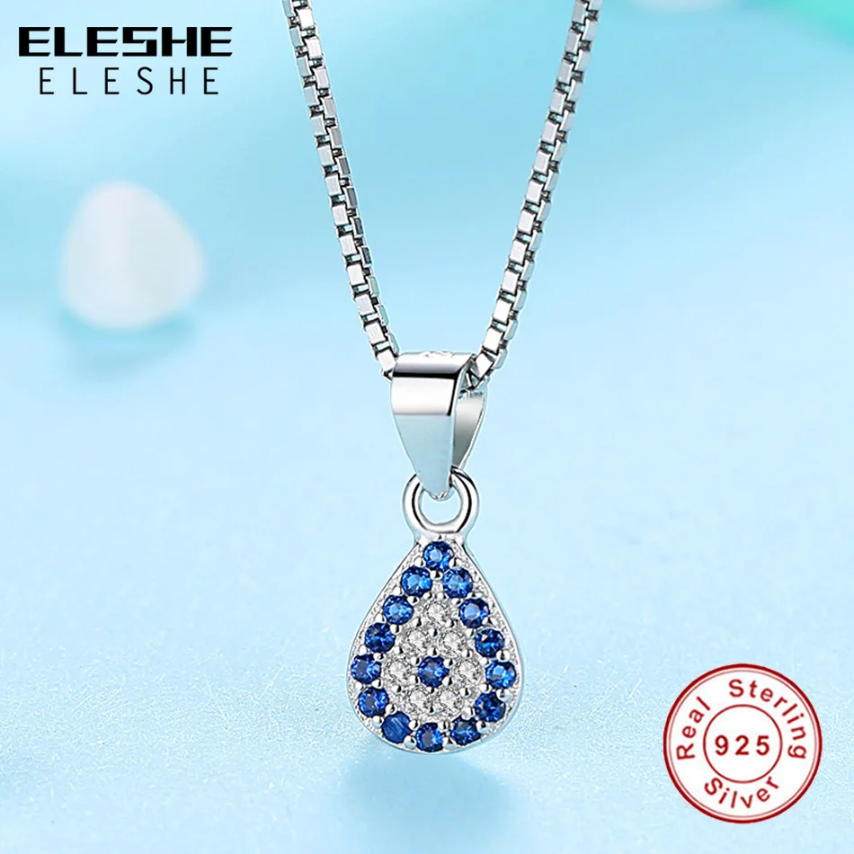 Женское ожерелье из серебра 925 пробы с австрийским кристаллом|chain necklace|necklaces for