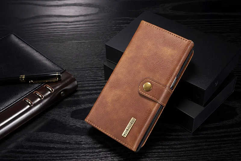Кожаный чехол-кошелек с несколькими отделениями для карт для samsung Galaxy Note 8, 9, 10, чехол S8, S9, S10 Plus, Магнитный чехол-книжка