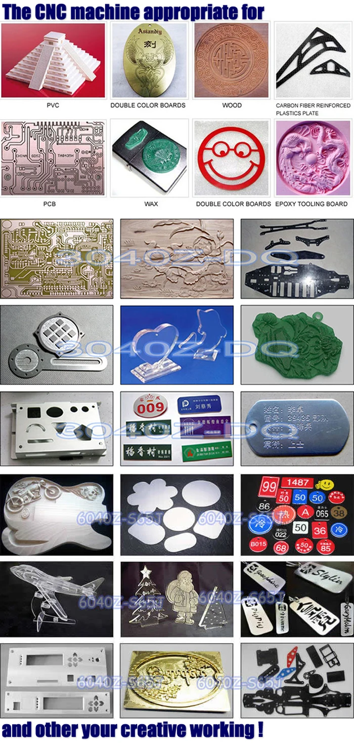 ЧПУ машина 3040 DIY хобби деревообрабатывающий станок Mach3 управления для печатных