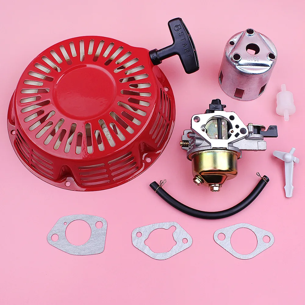Карбюратор Recoil Pull Starter для Honda GX390 13HP GX 390 газонокосилка двигатель карбюратор
