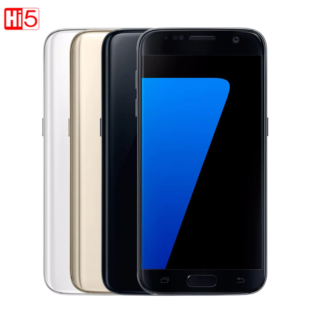 Открыл samsung Galaxy S7 край G935F/G935V мобильного телефона 4 Гб Оперативная память 32G