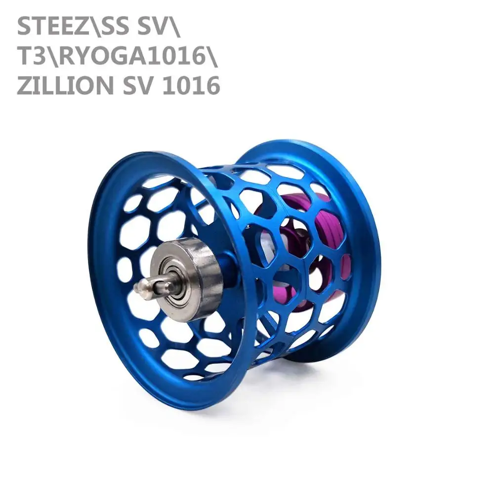 Steez \ SS SV \ T3 \ RYOGA1016/ZILLION SV 1016 полная линия общего назначения многоцветная Модифицированная микрочашка катушка - Цвет: Blue
