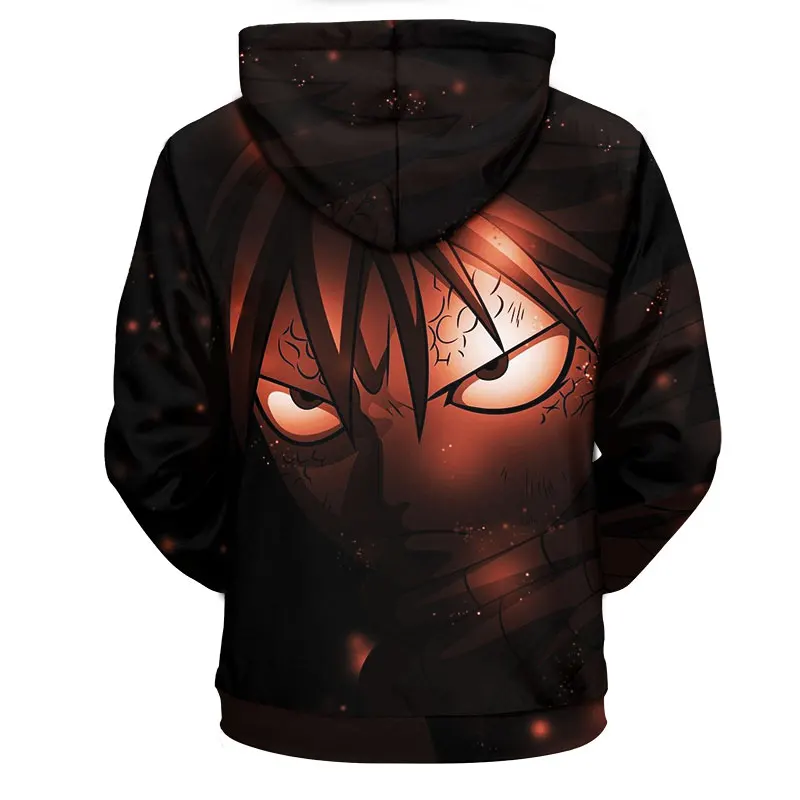

YOUTHUP 2020 FAIRY TAIL 3d Hoodies Men Natsu 3d Print Anime Hooded Sweatshirts Men Cartoon 3d Hoodies 3d Pullovers Cosplay Tops